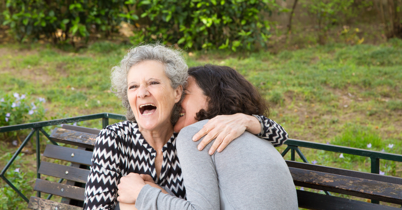 The Incredible Senior Health Benefit Gained Through a Simple Hug